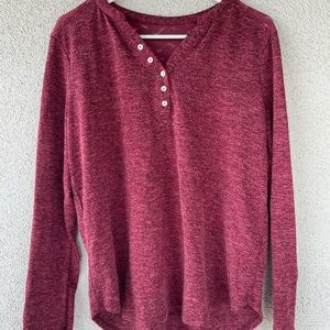 No Boundarjes Back Laced Long Sleeve Shirt